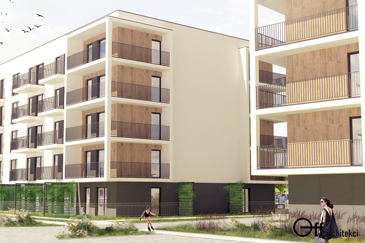 Projekty budynków wielorodzinnych.